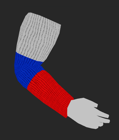 Трехцветный рукав для армрестлинга